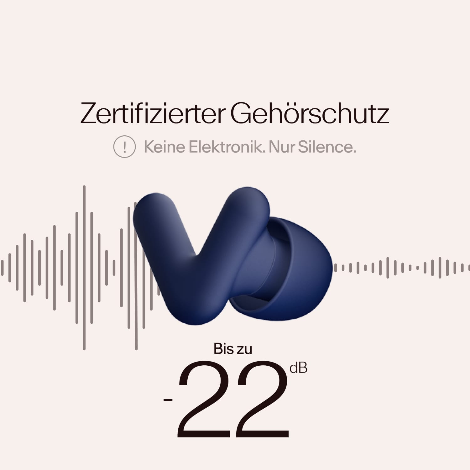 Alpine Silence, zertifizierte Geräuschdämmung von 22dB