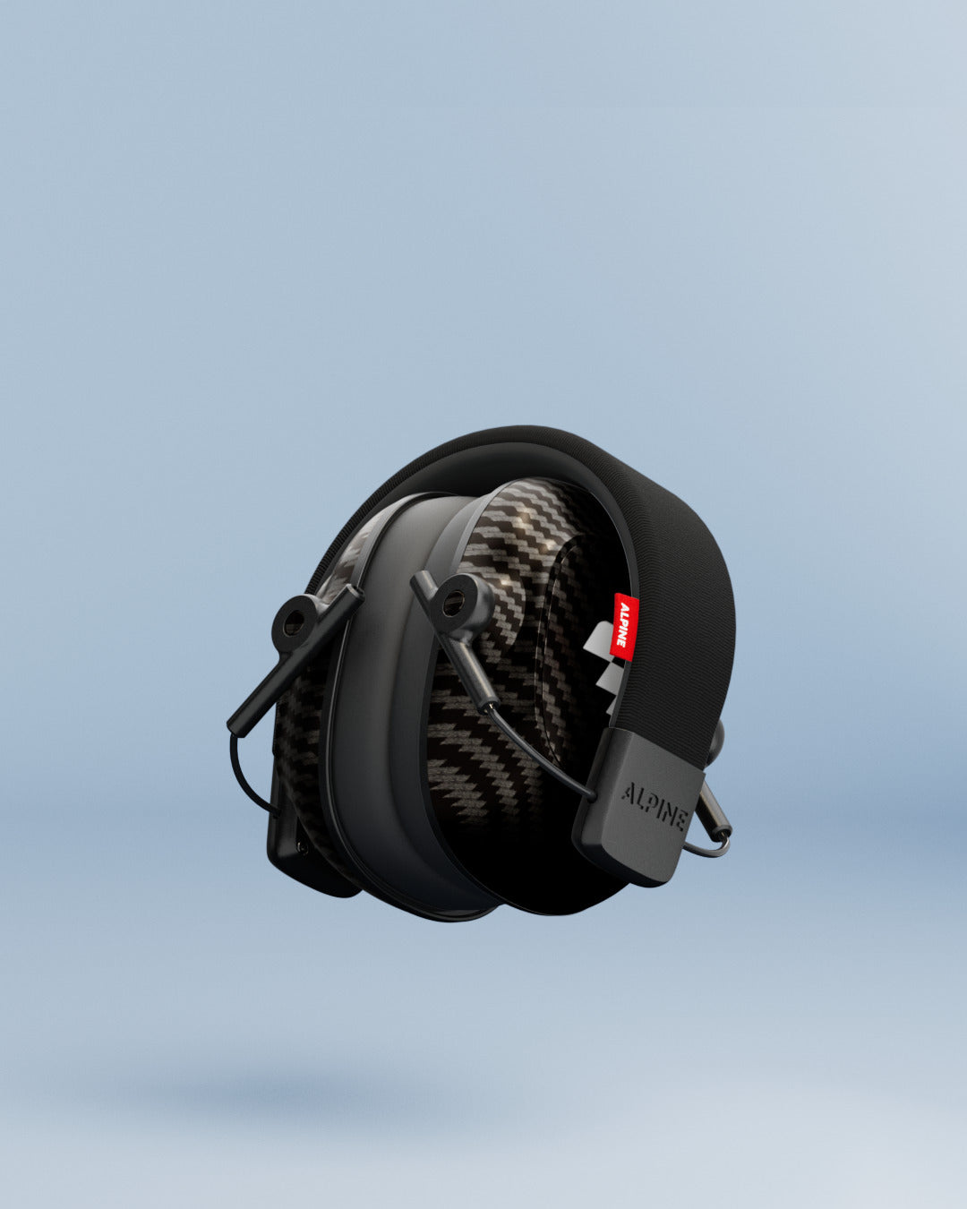 alpine motogp racing pro earmuffs folded