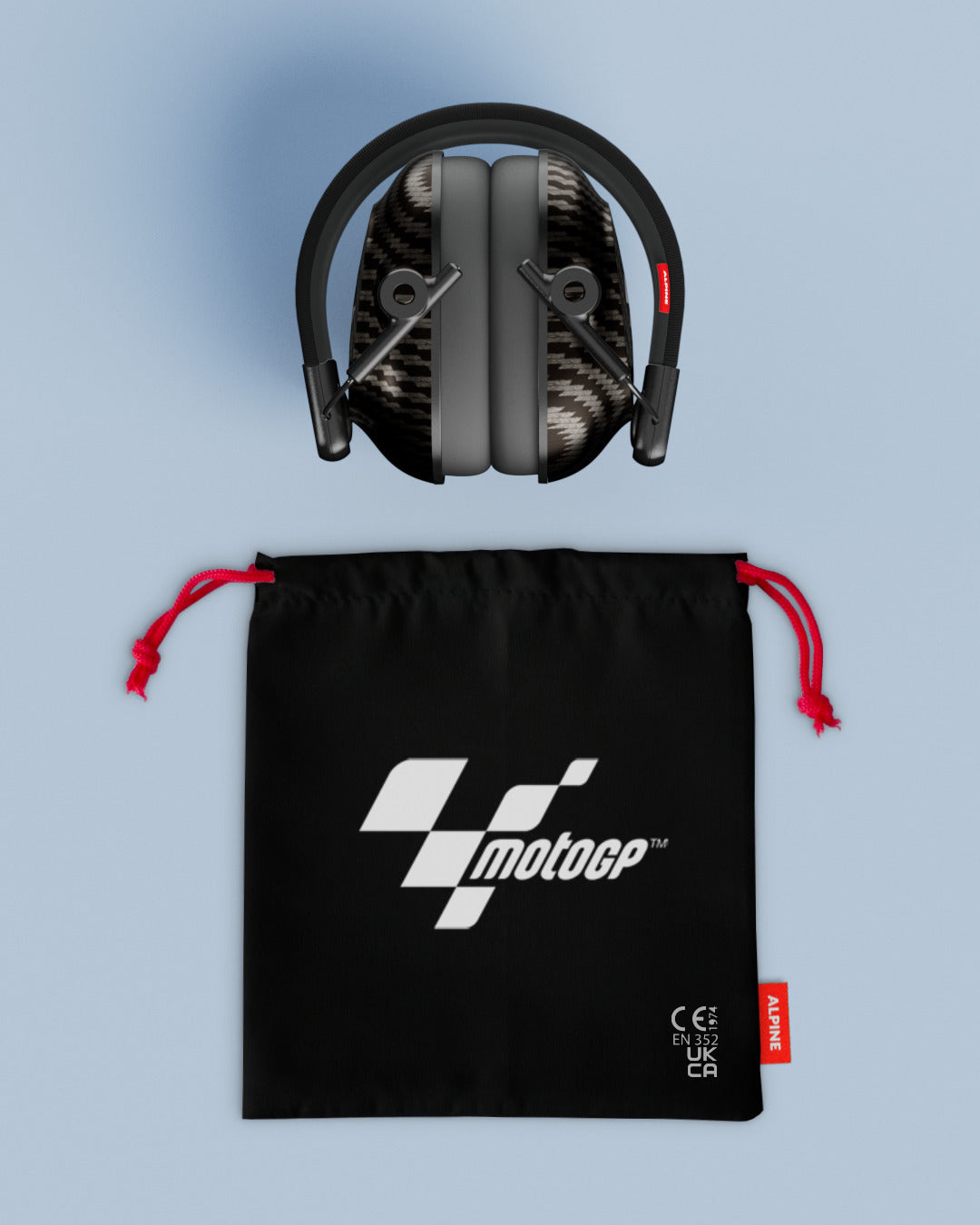 alpine motogp racing pro earmuffs overview including accessories