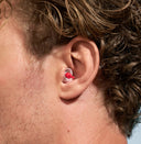 alpine motosafe race motor earplugs for racing and track comfort detail