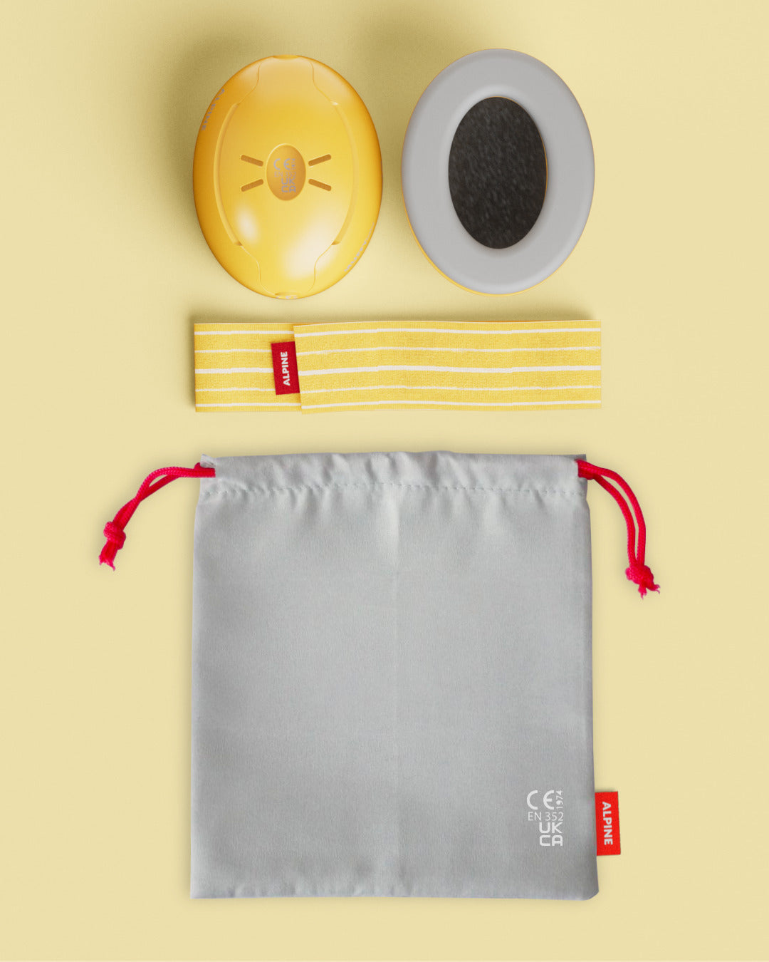 alpine muffy baby classic earmuffs for babies overview including accessories yellow