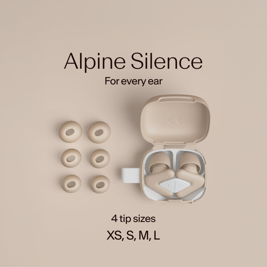 Case with multiple tip sizes – Alpine Silence beige