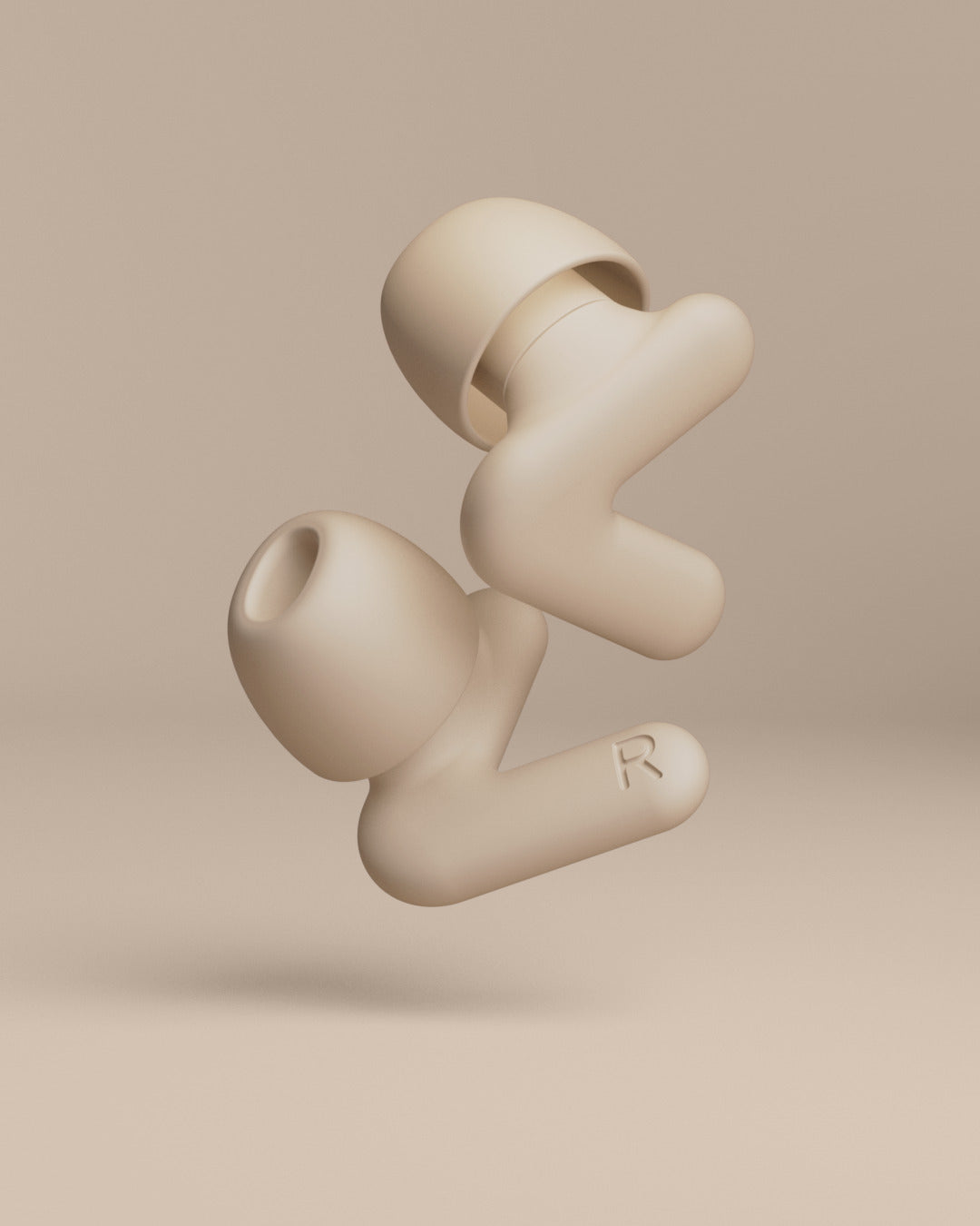 Alpine Silence two earplugs product image – beige