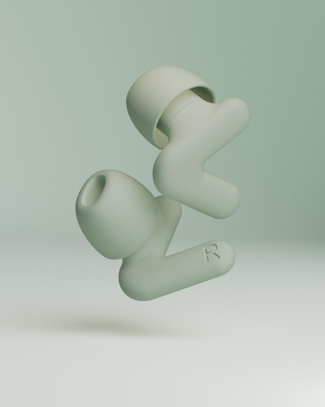 Alpine Silence two earplugs product image – green