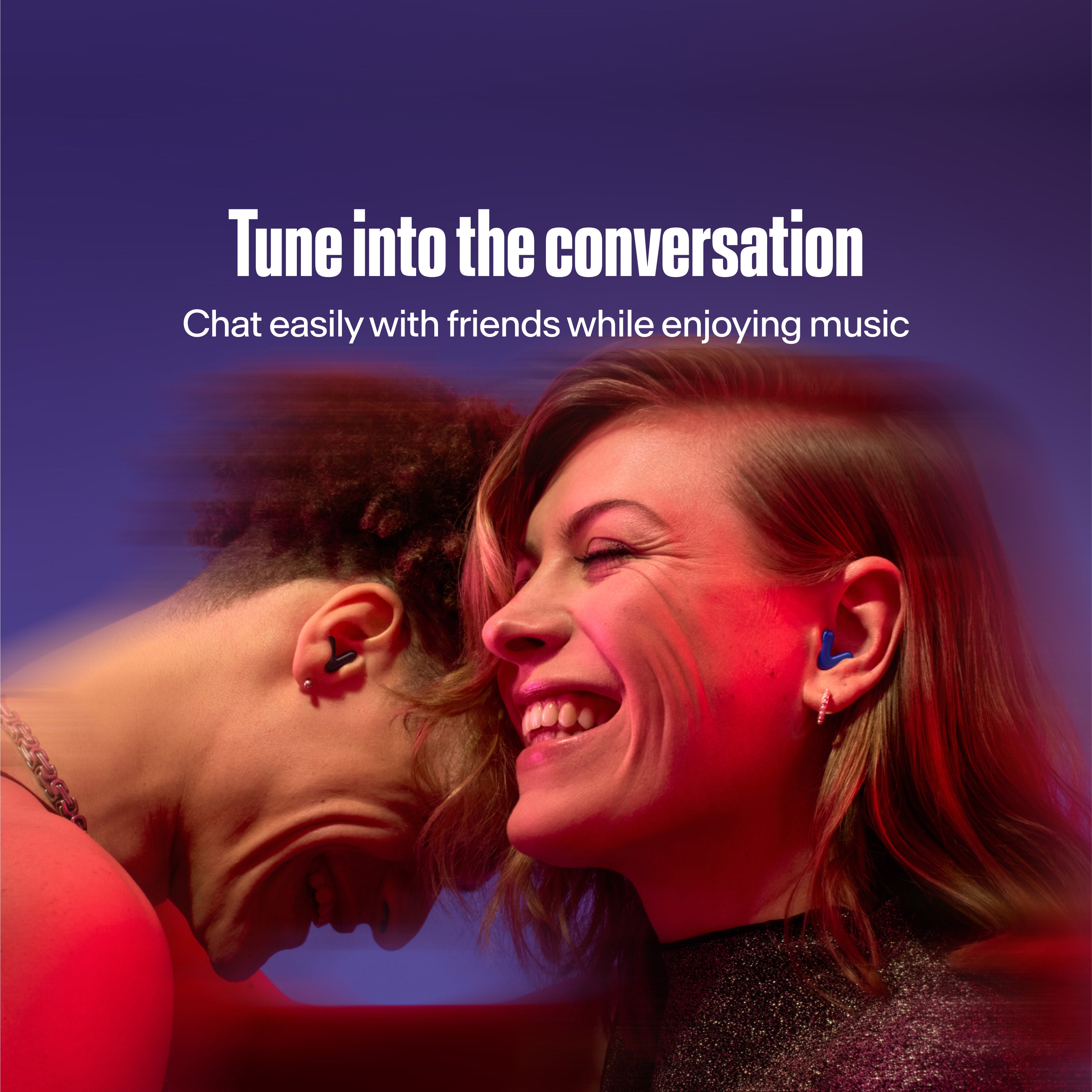 man and woman with alpine tune in blue and black dancing together