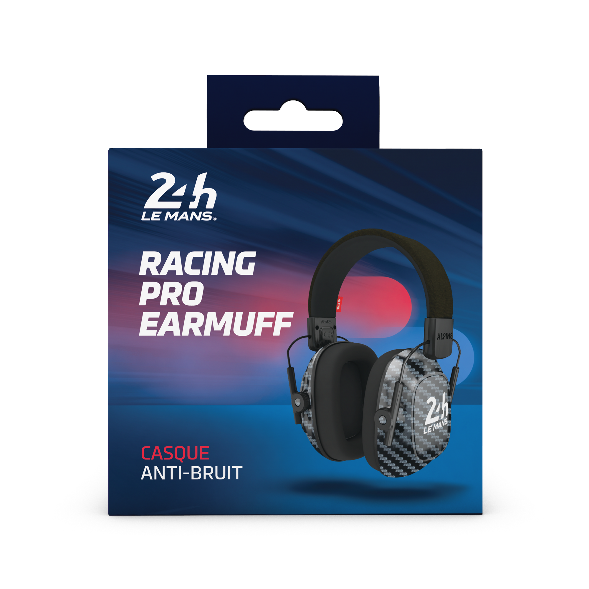 Casque anti-bruit 24H Le Mans® Racing Pro Earmuff – Alpine
