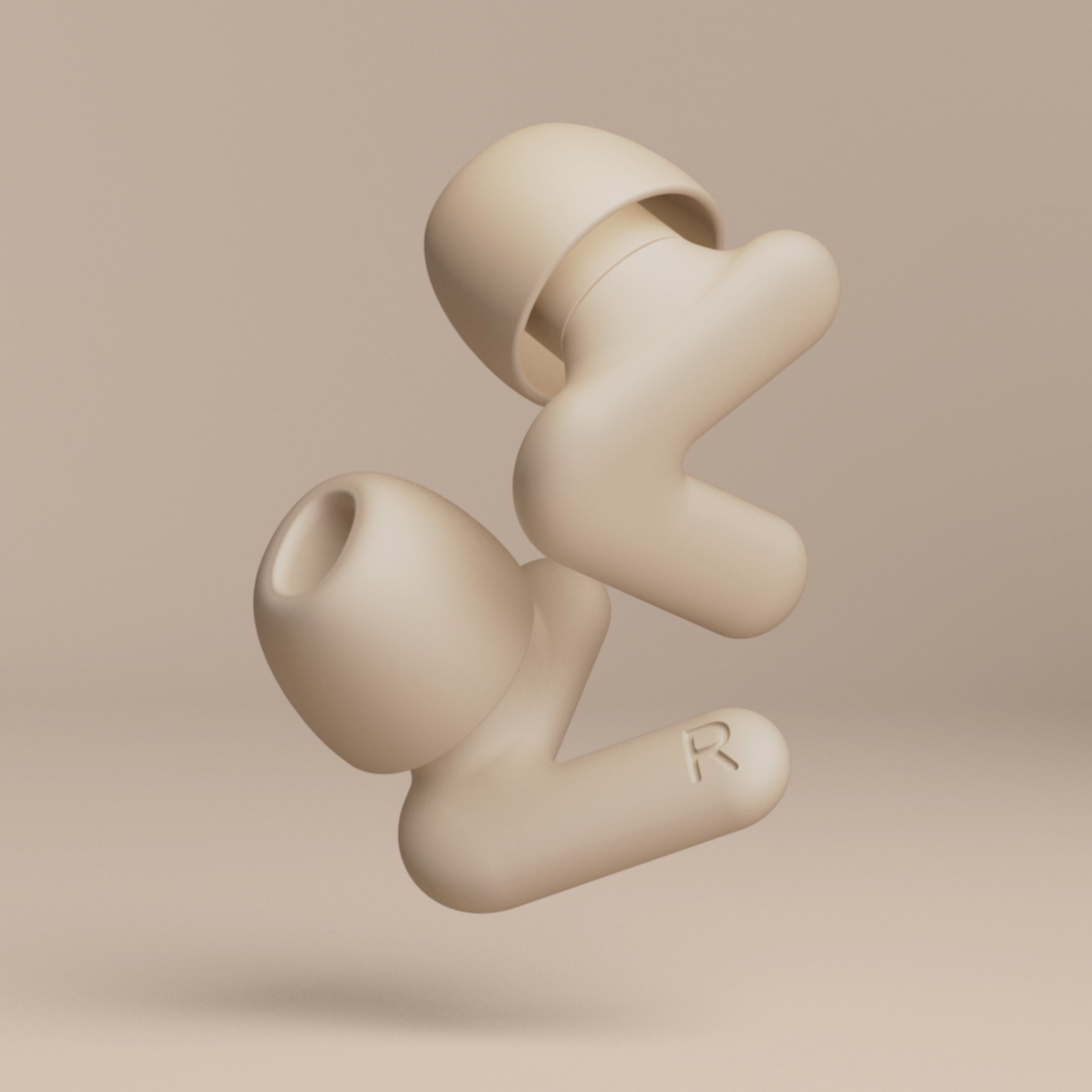 Alpine Silence two earplugs product image – beige