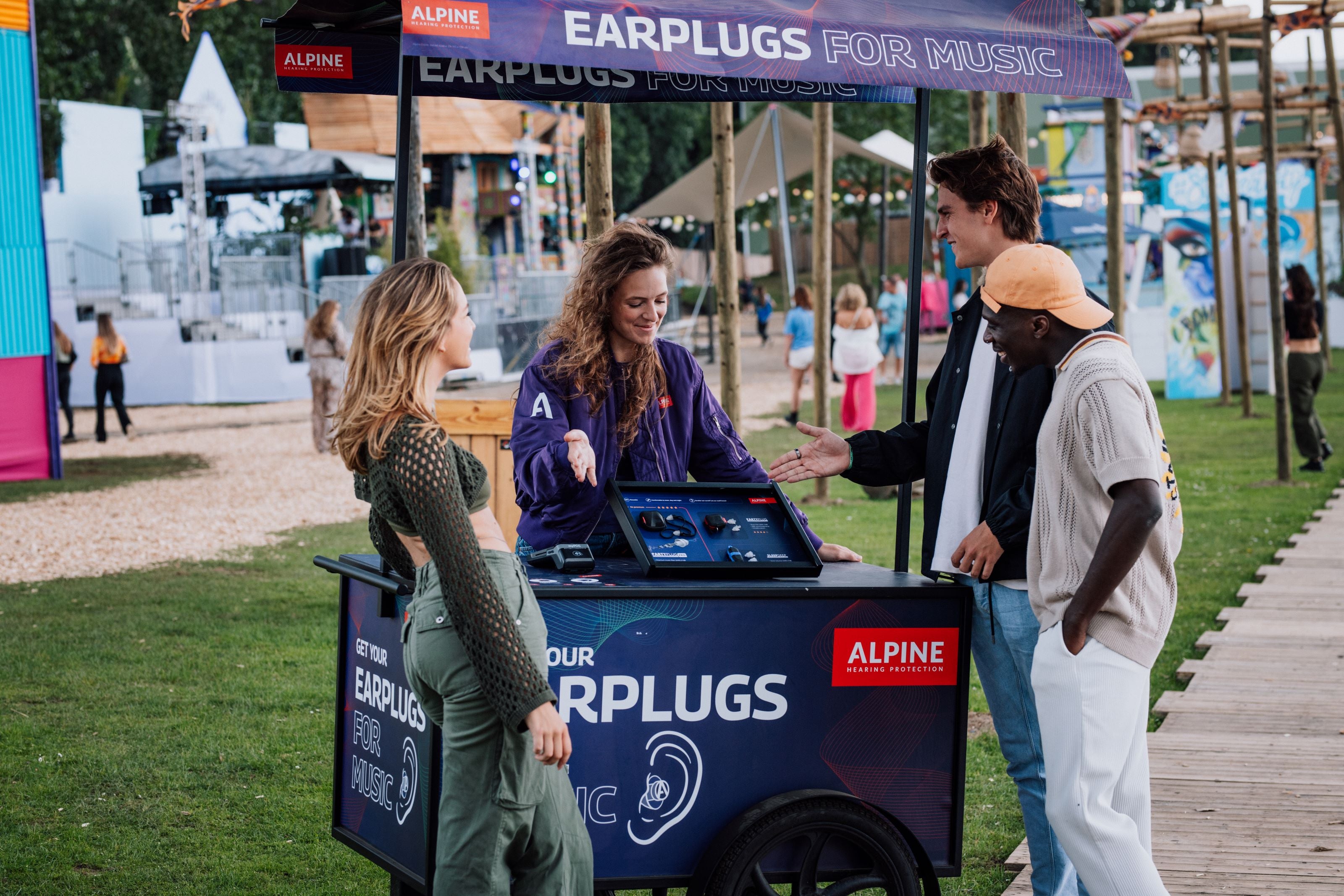 Alpine Oordoppen voor muziek festival