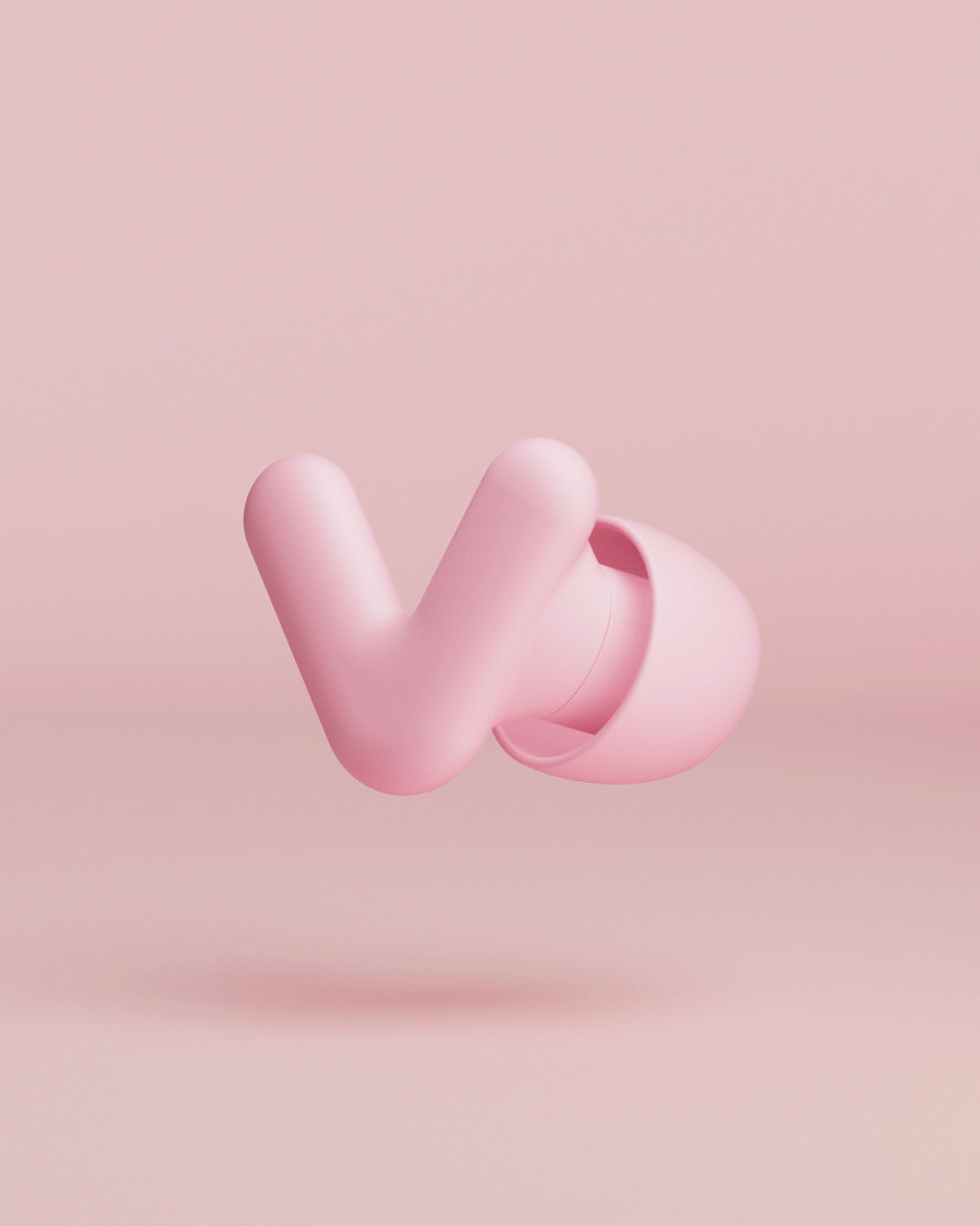 Alpine Silence one earplug product image – pink 