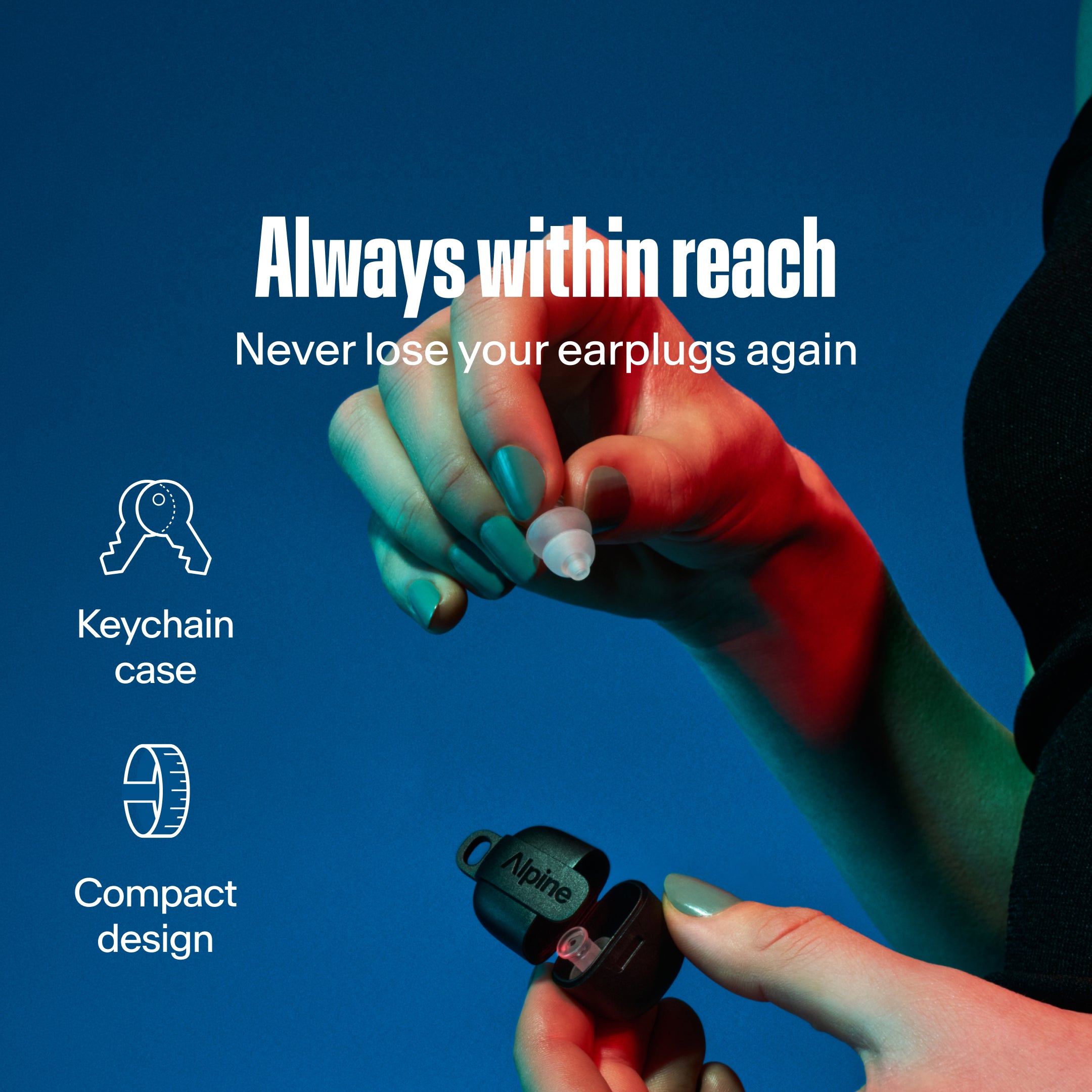 Alpine PartyPlug festival earplugs transparent #color_transparent