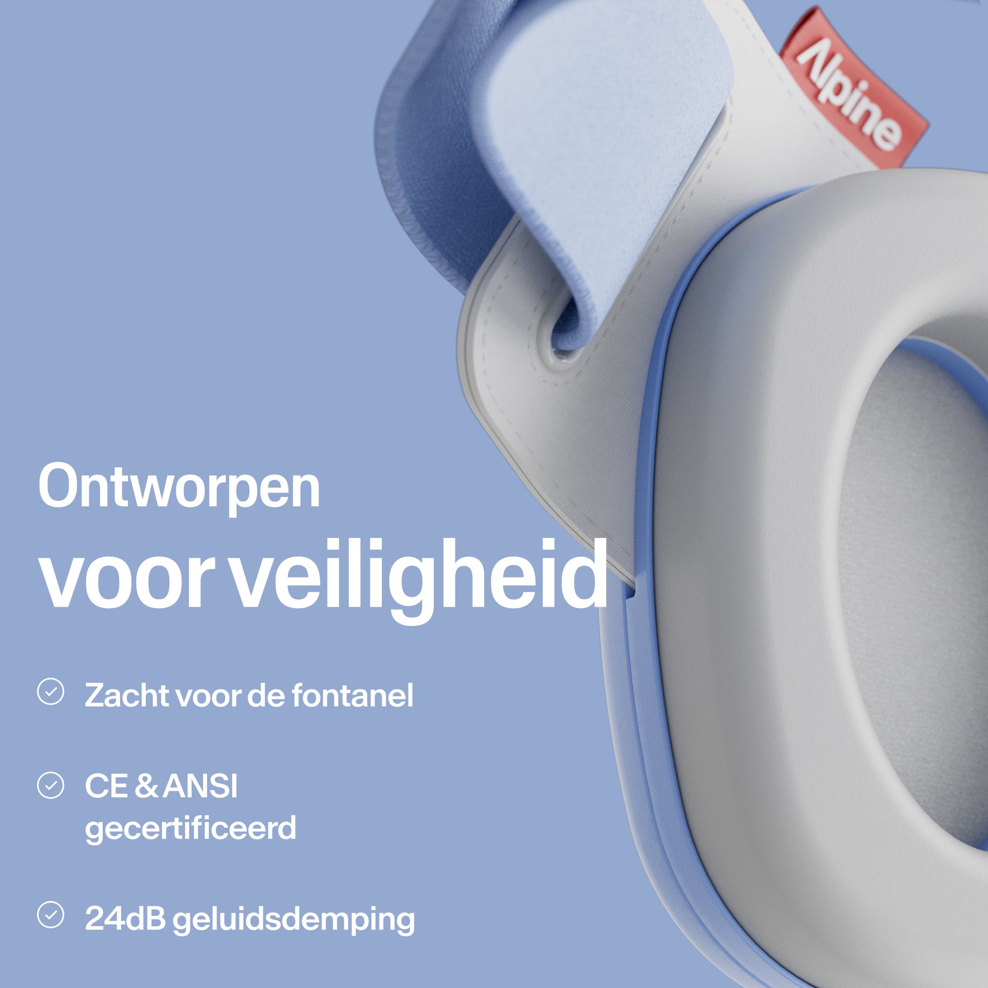 Alpine Muffy Baby oorbeschermers voor baby’s 