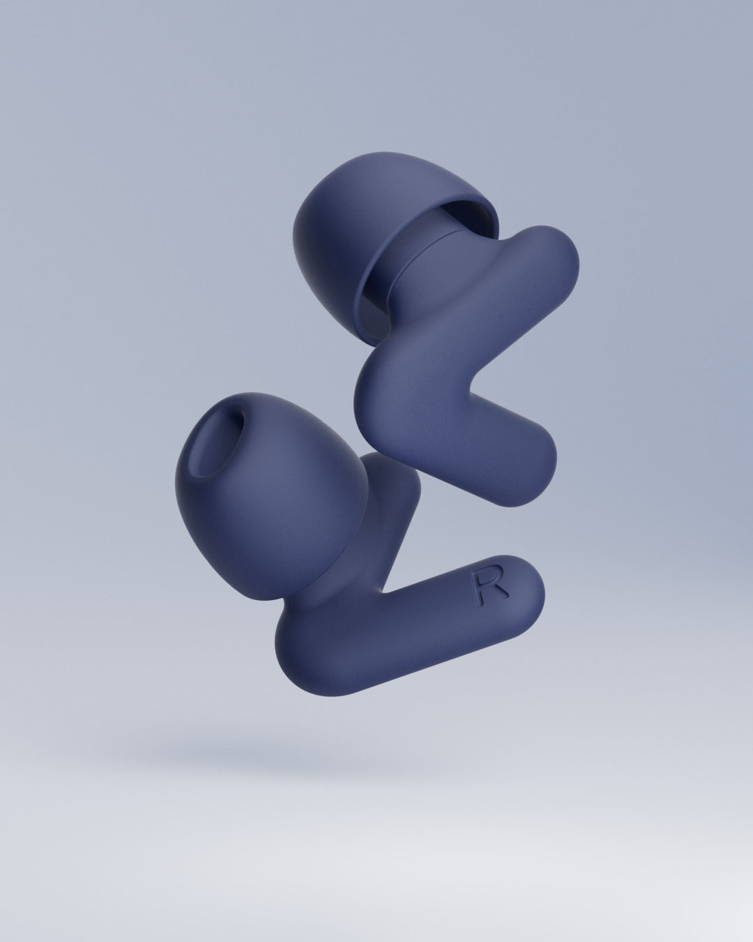 Alpine Silence two earplugs product image – midnight-blue