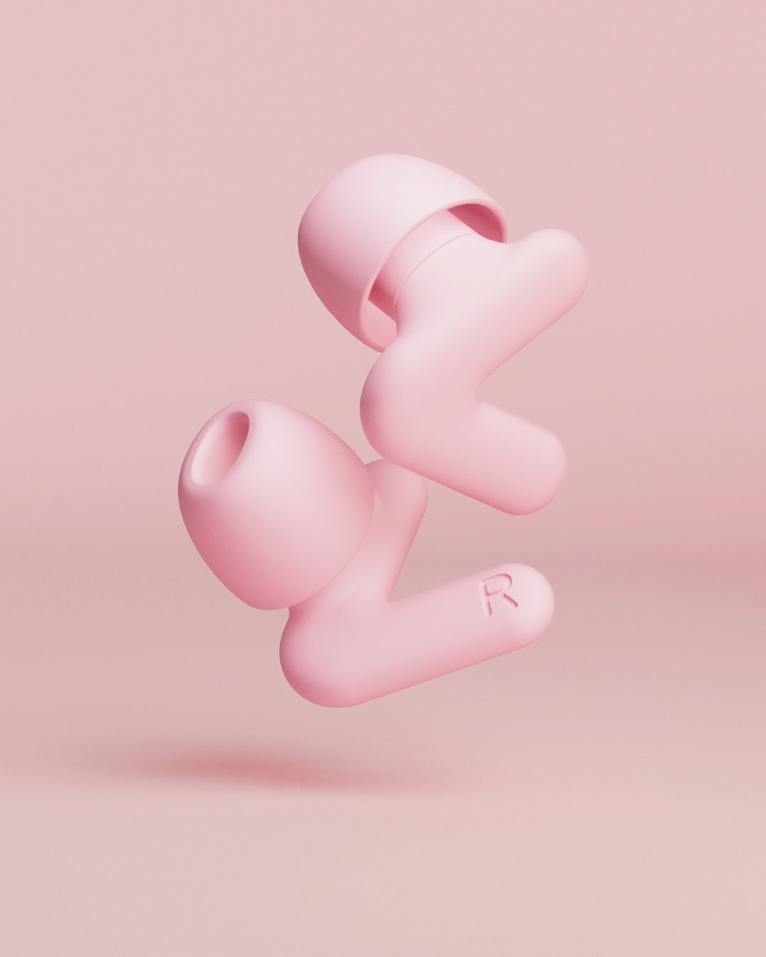 Alpine Silence two earplugs product image – pink #color_pink 