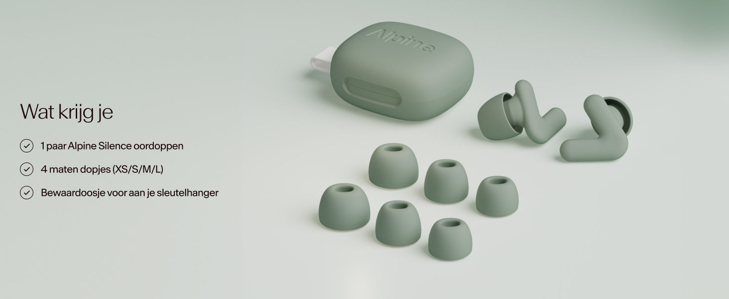 alpine silence contenu de la boite