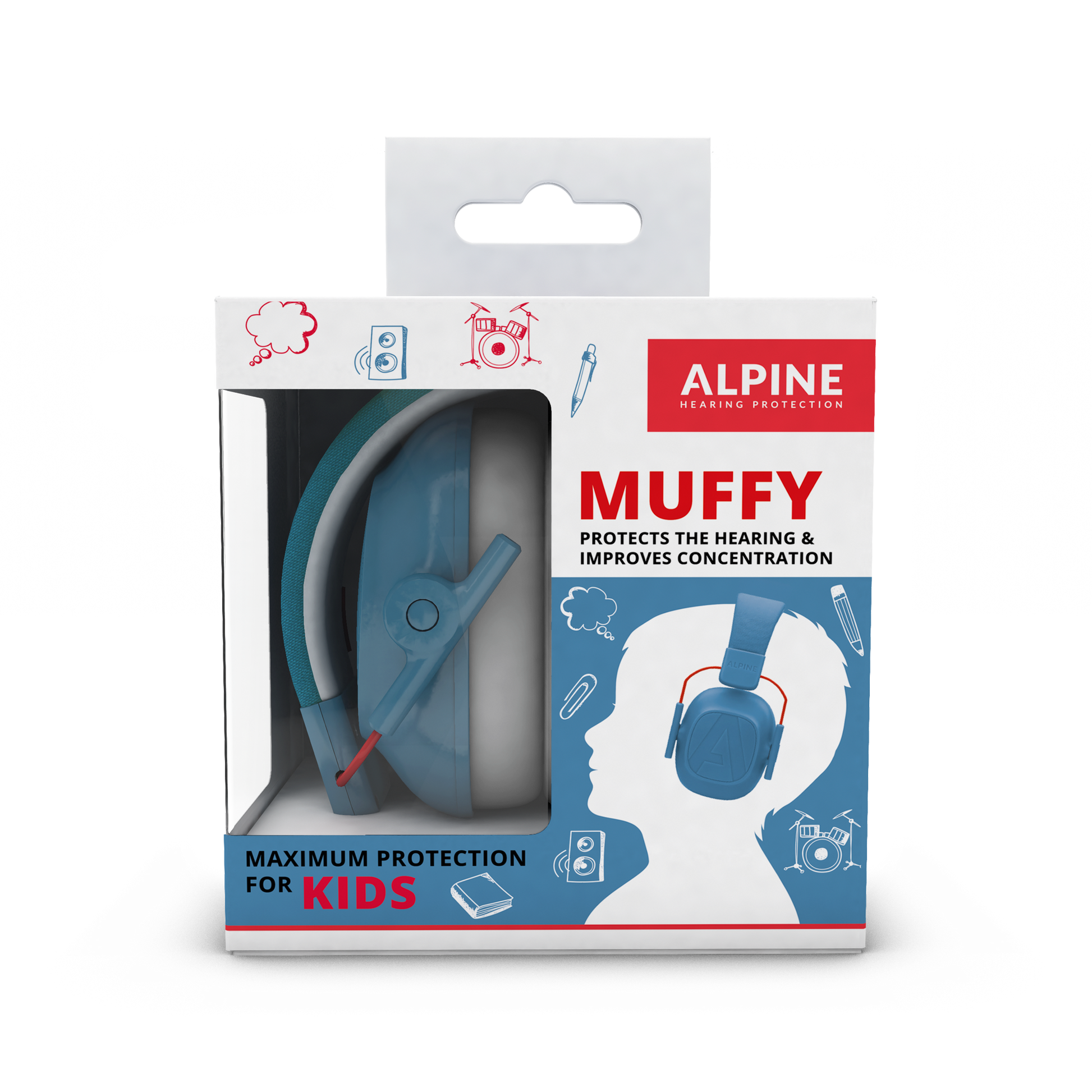Alpine Muffy Kids hearing protection for kids – Alpine Hearing