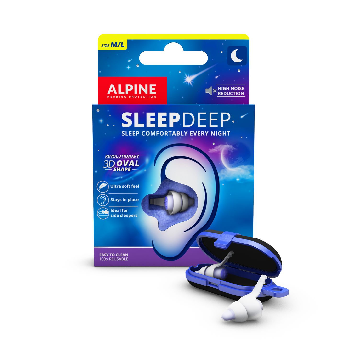 Alpine hearing protection Earplugs earmuffs protect your ear red dot award sleep SleepDeep Sleeping Mask SleepSoft